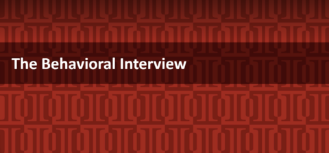 The Behavioral Interview