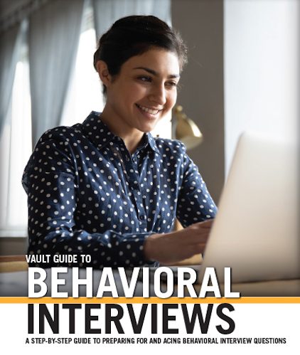Vault Guide to Behavioral Interviews